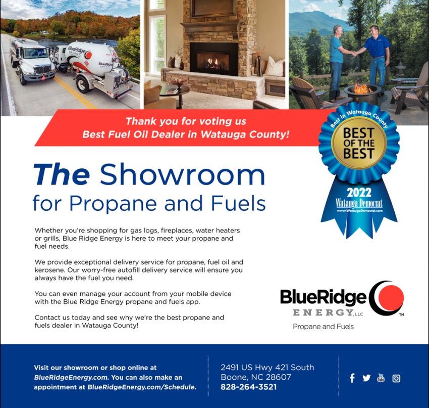 The SHowroom For Propane And Fuels