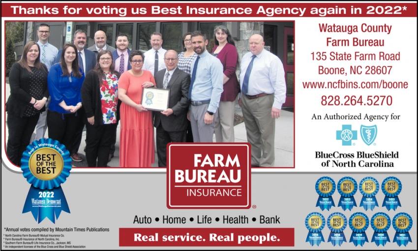 Thanks For Voting Us Best Insurance