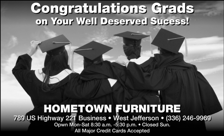 Congratulations Grads On Your Well Deserved Success!
