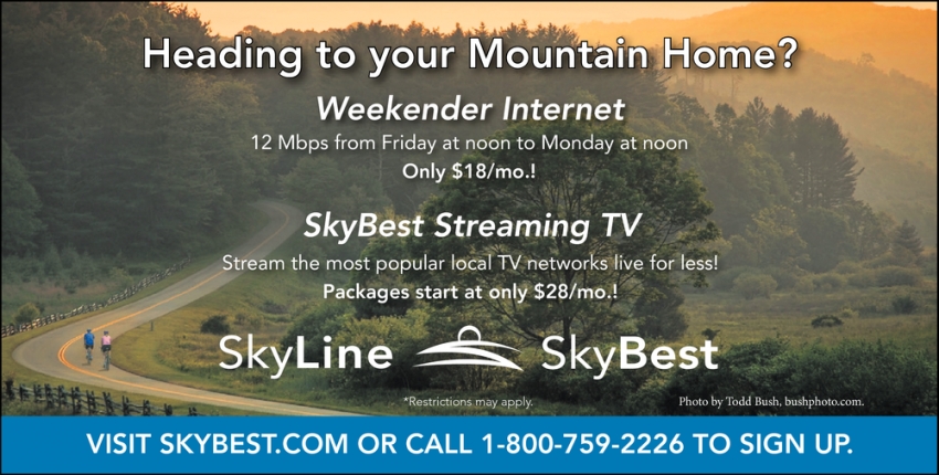 Heading To Your Mountain Home?