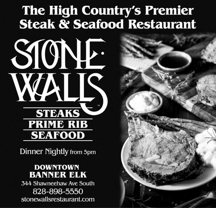 The High Country's Premier Steak & Seafood Restaurant