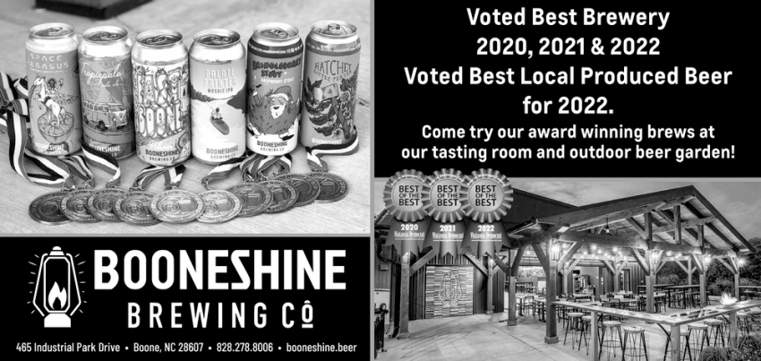 Voted Best Brewery 2020, 2021 & 2022