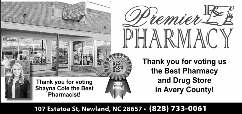 Thank You For Voting Us The Best Pharmacy