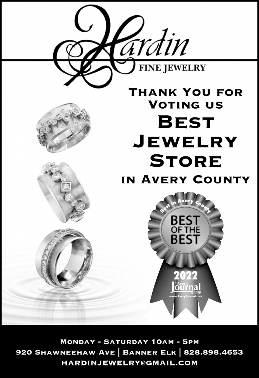 Thank You For Voting Us Best Jewelry Store
