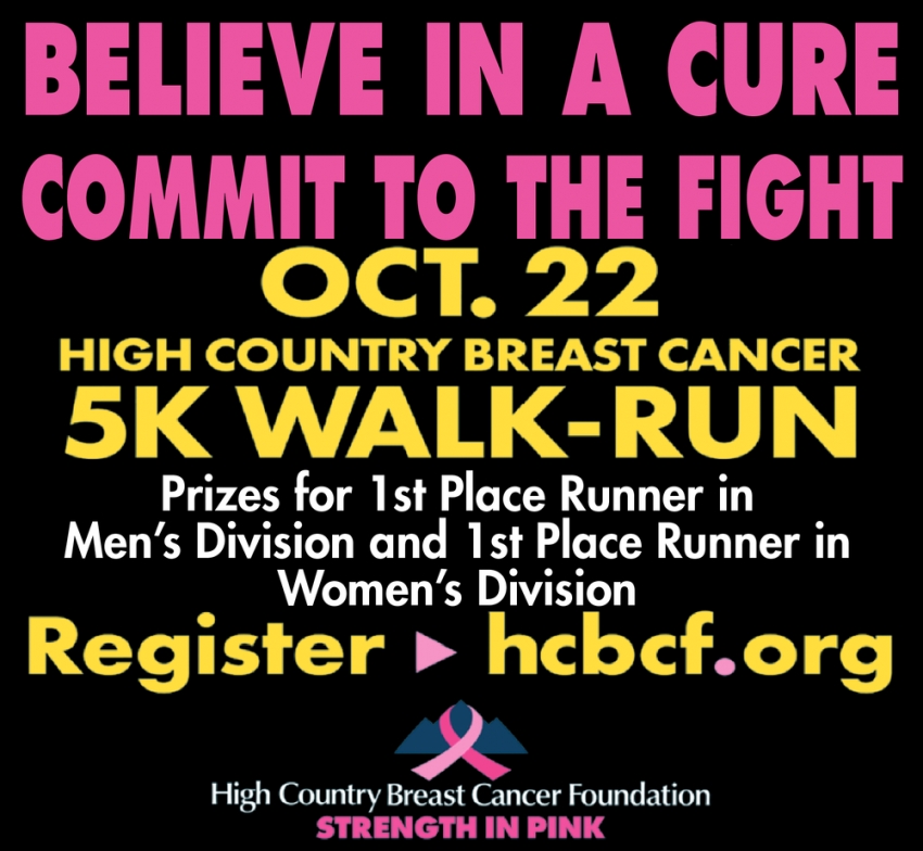 Believe In A Cure Commit To The Fight