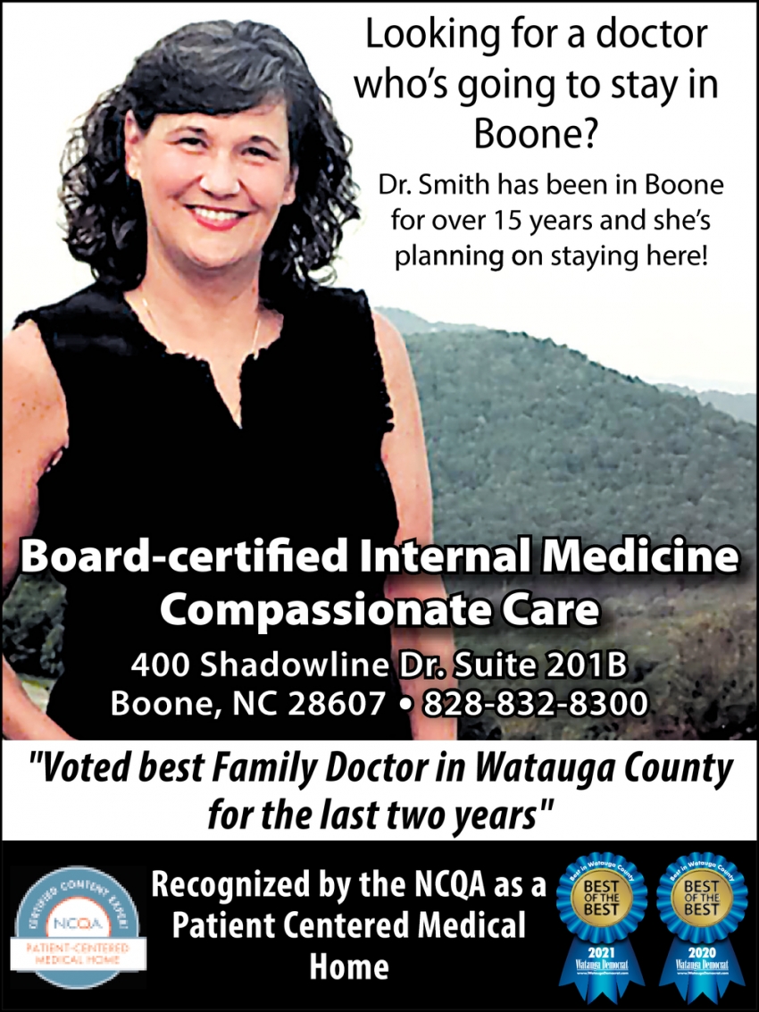 Looking For a Doctor Who's Going to Stay in Boone?