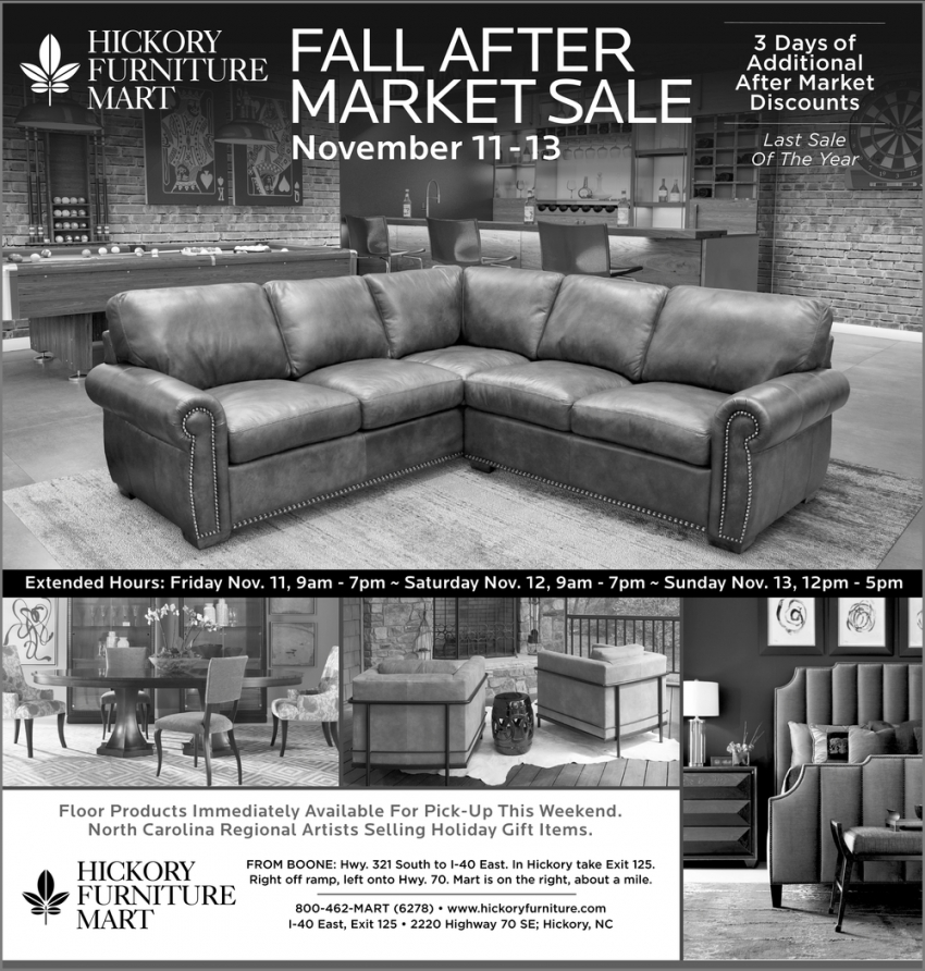 Fall After Market Sale