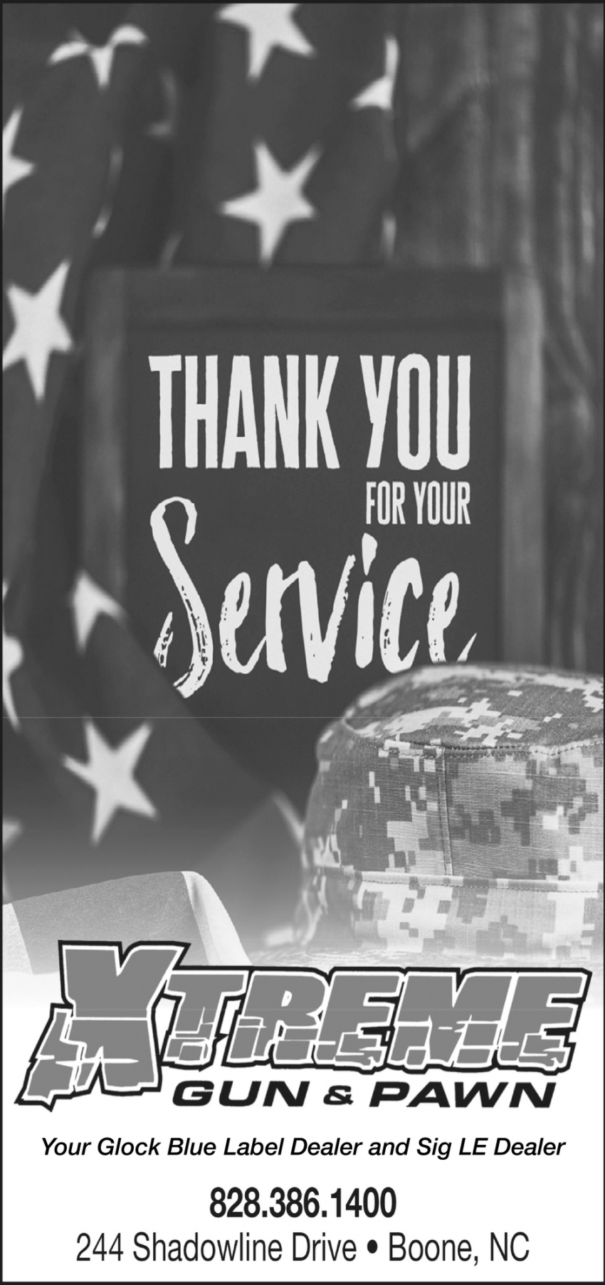 Thank You For Your Service,
