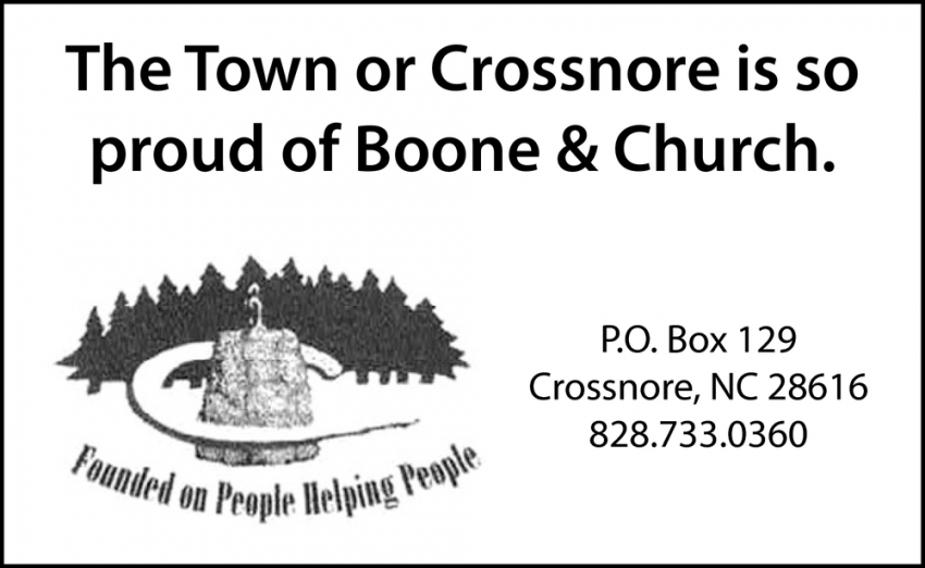 Town of Crossnore Is So Proud Of Boone & Church