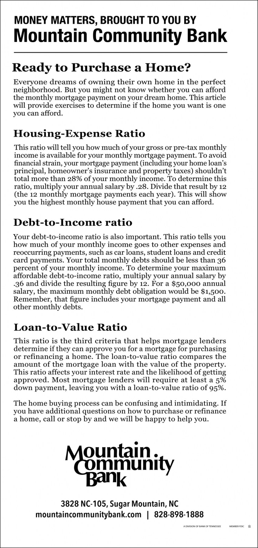 Ready To Purchase A Home?