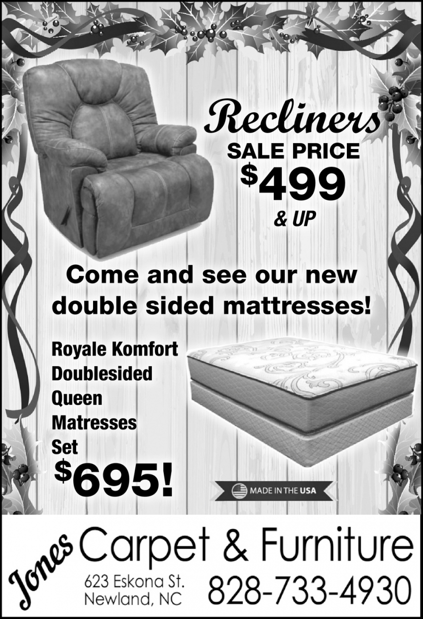 Come And See Our New Double Sided Mattresses!
