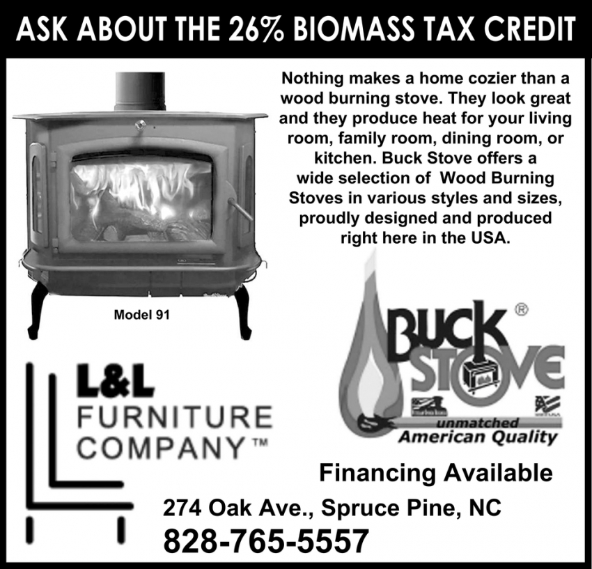 Ask About The 26% Biomass Tax Credit