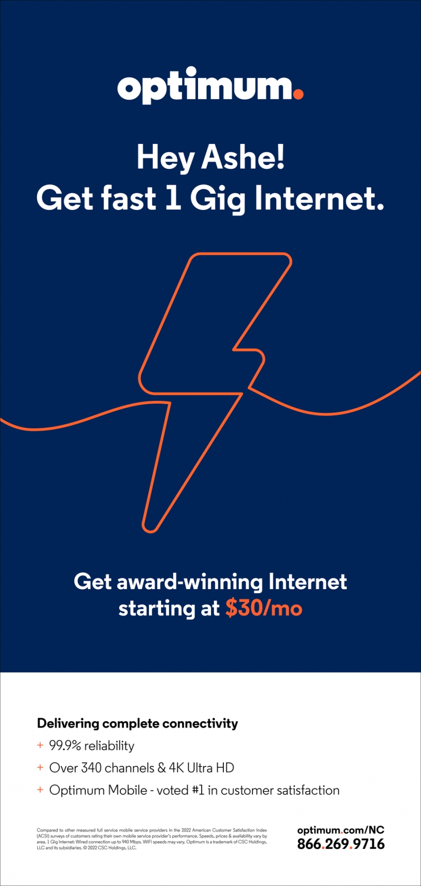 Get Closer and Go Farther With Fast Internet From Optimum