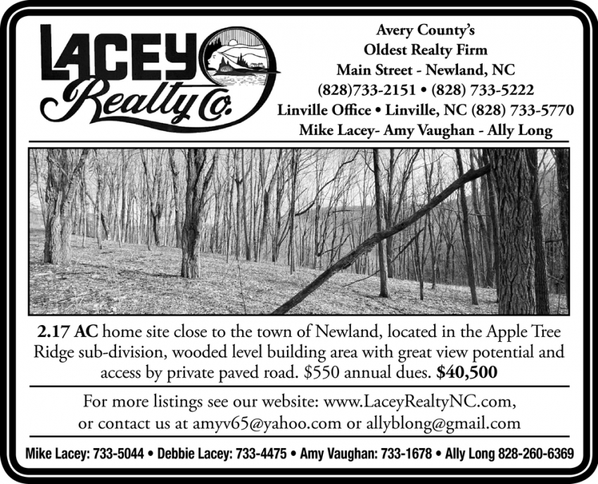 Lacey Realty Co