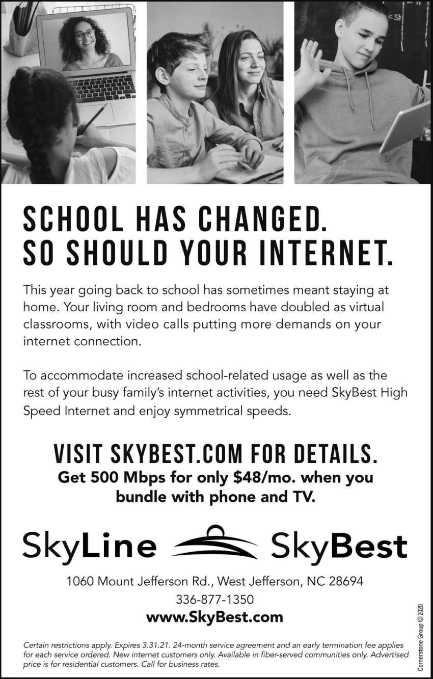 School Has Changed So Should Your Internet