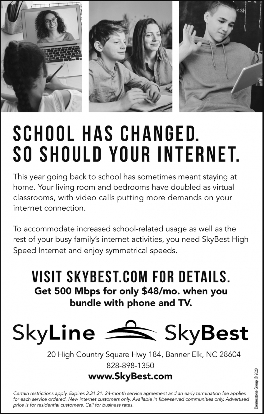School Has Changed So Should Your Internet