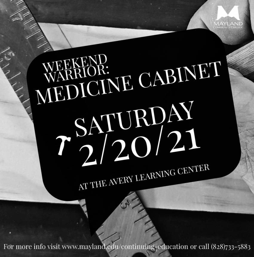 Weekend Warrior: Medicine Cabinet