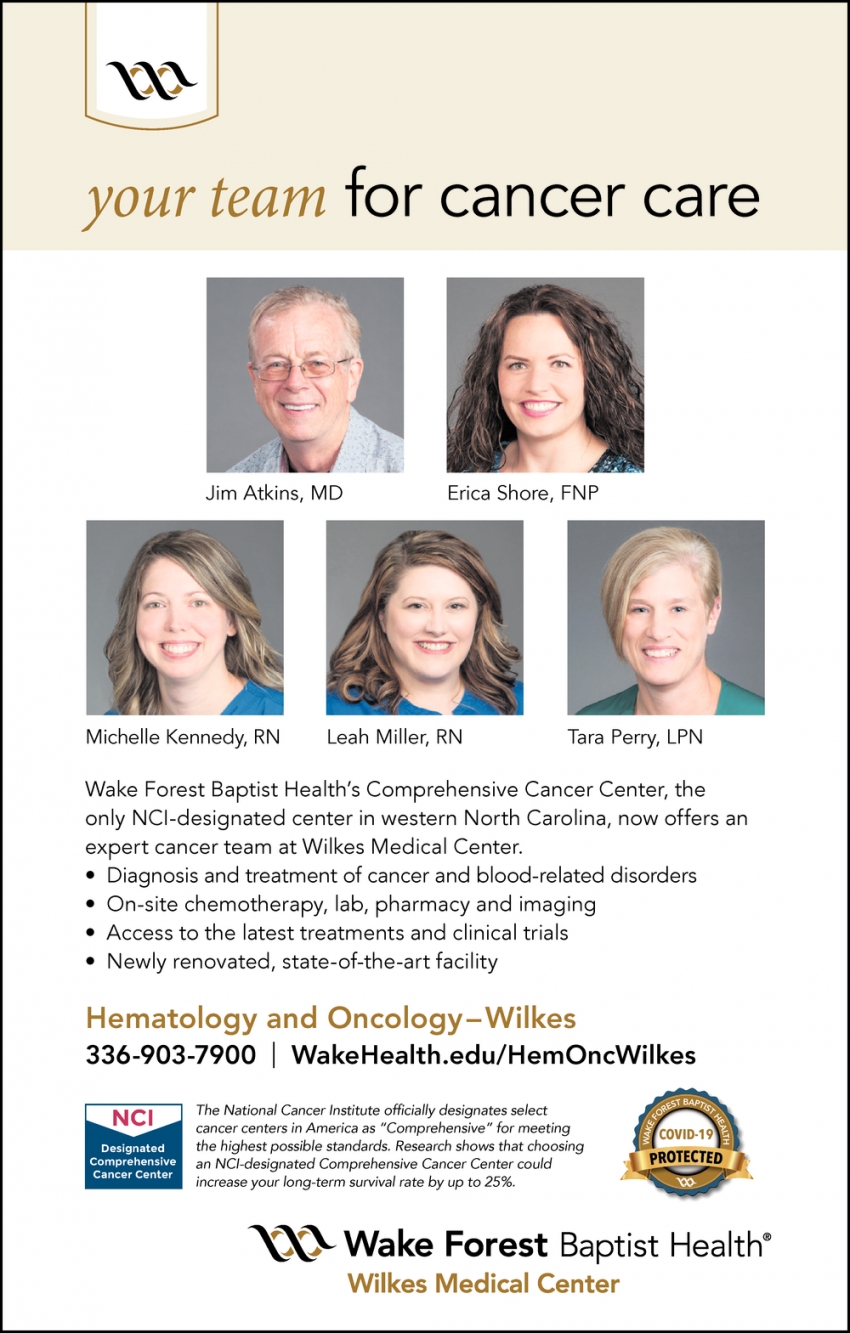 Your Team for Cancer Care