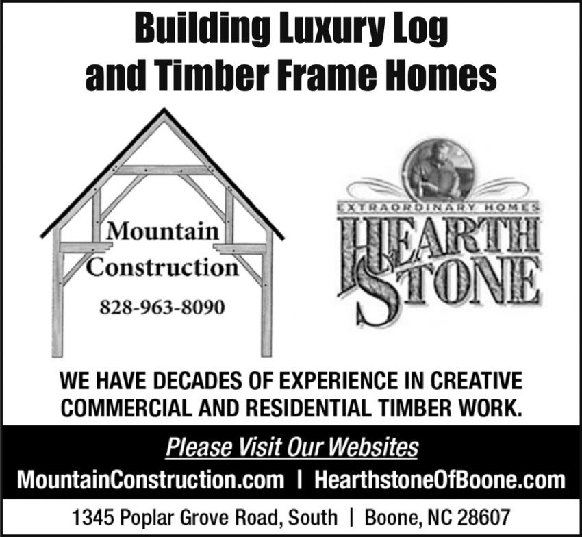 Building Luxury Log and Timber Frame Homes