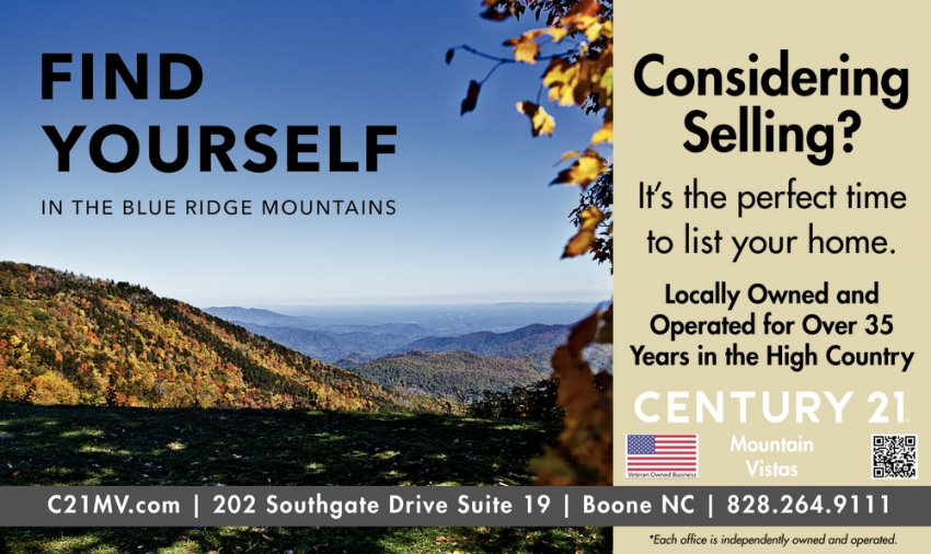 Find Yourself in the Blue Ridge Mountains