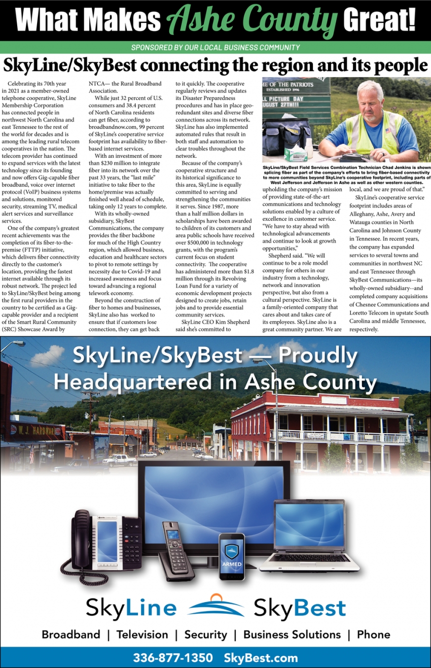 What Makes Ashe County Great!