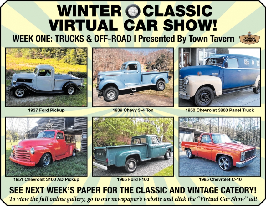 Winter Classic Virtual Car Show!