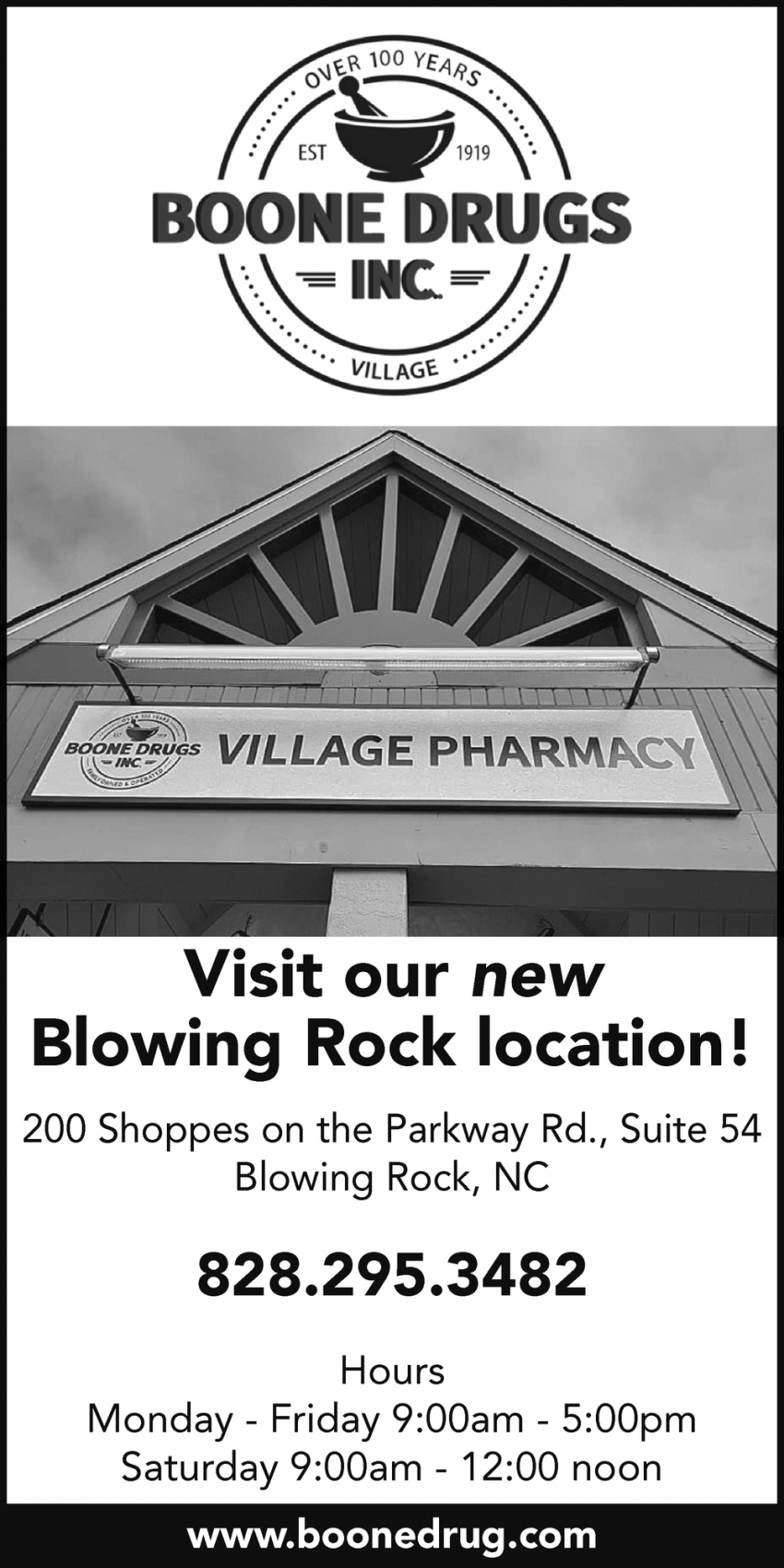 Visit Our New Blowing Rock Location!