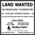 Land Wanted