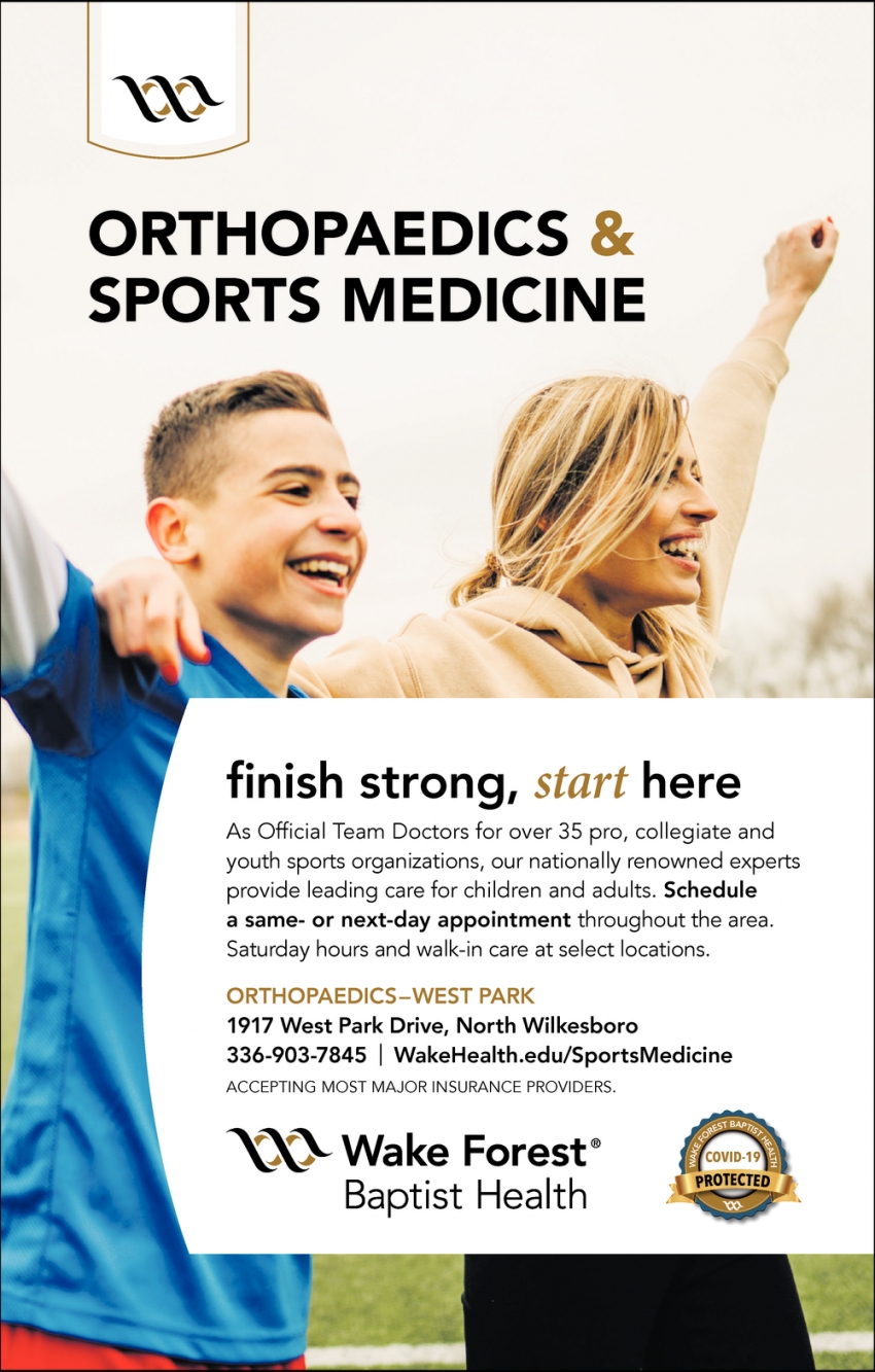 Orthopaedics & Sports Medicine
