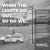 When the Lights go Out, So Do We