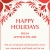 Happy Holidays