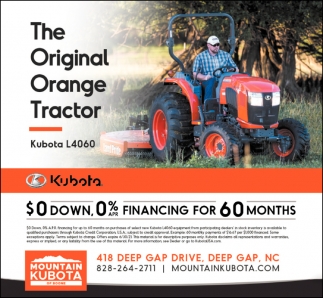 The Original Orange Tractor