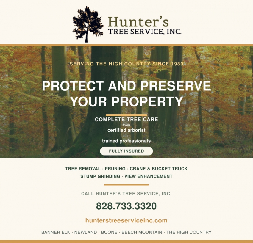 Hunter's Tree Service, Inc