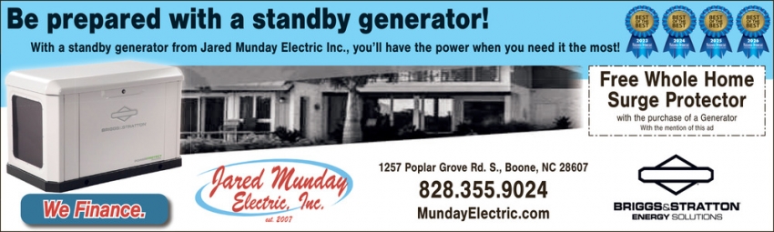 Jared Munday Electric, Inc
