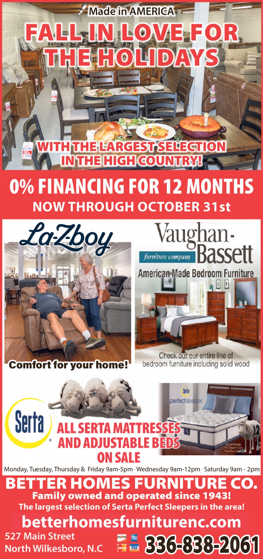 Better Homes Furniture Co