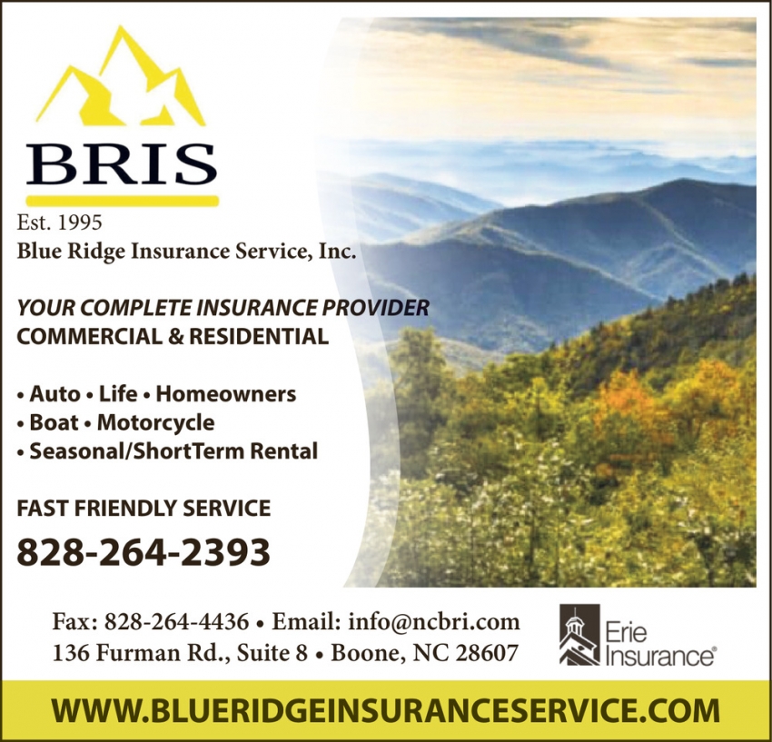 Blue Ridge Insurance Services, Inc