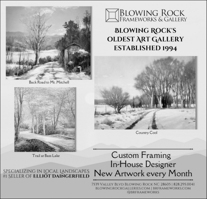 Blowing Rock Frameworks & Gallery