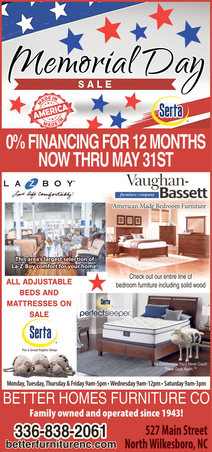 Better Homes Furniture Co