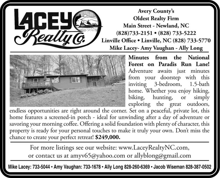 Lacey Realty Co.