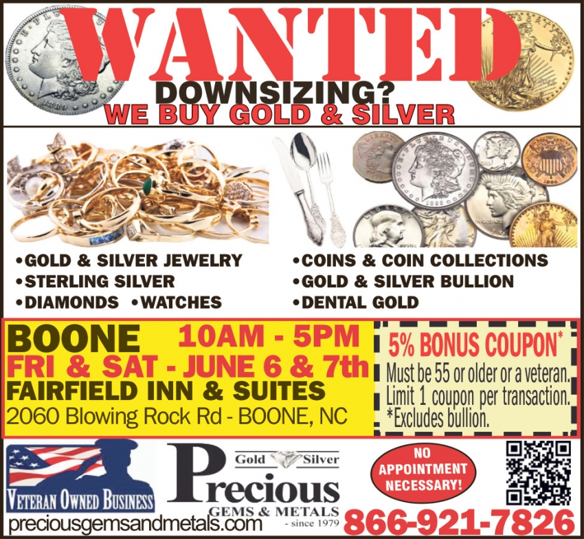 Precious Gems and Metal