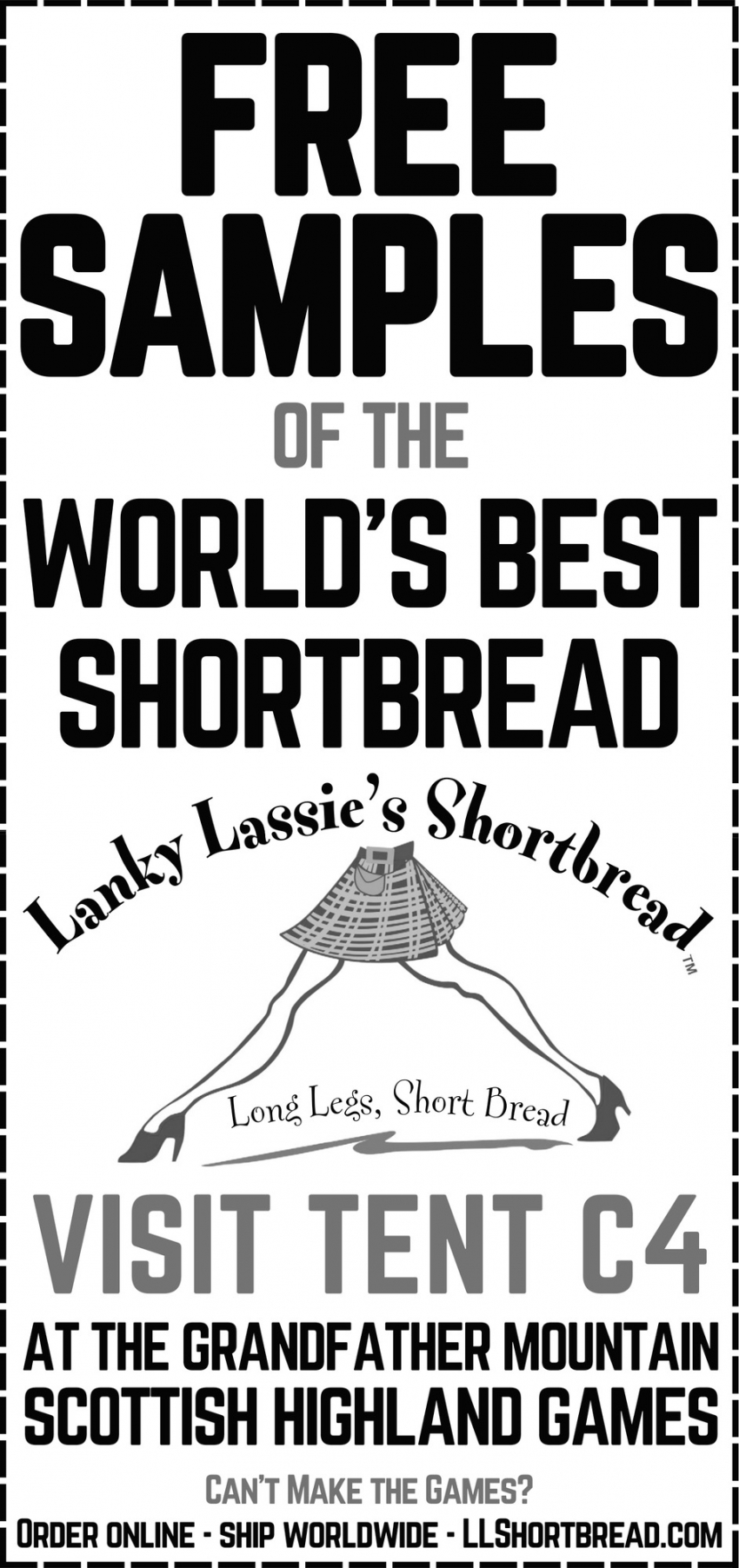 Lanky Lassie's Shortbread