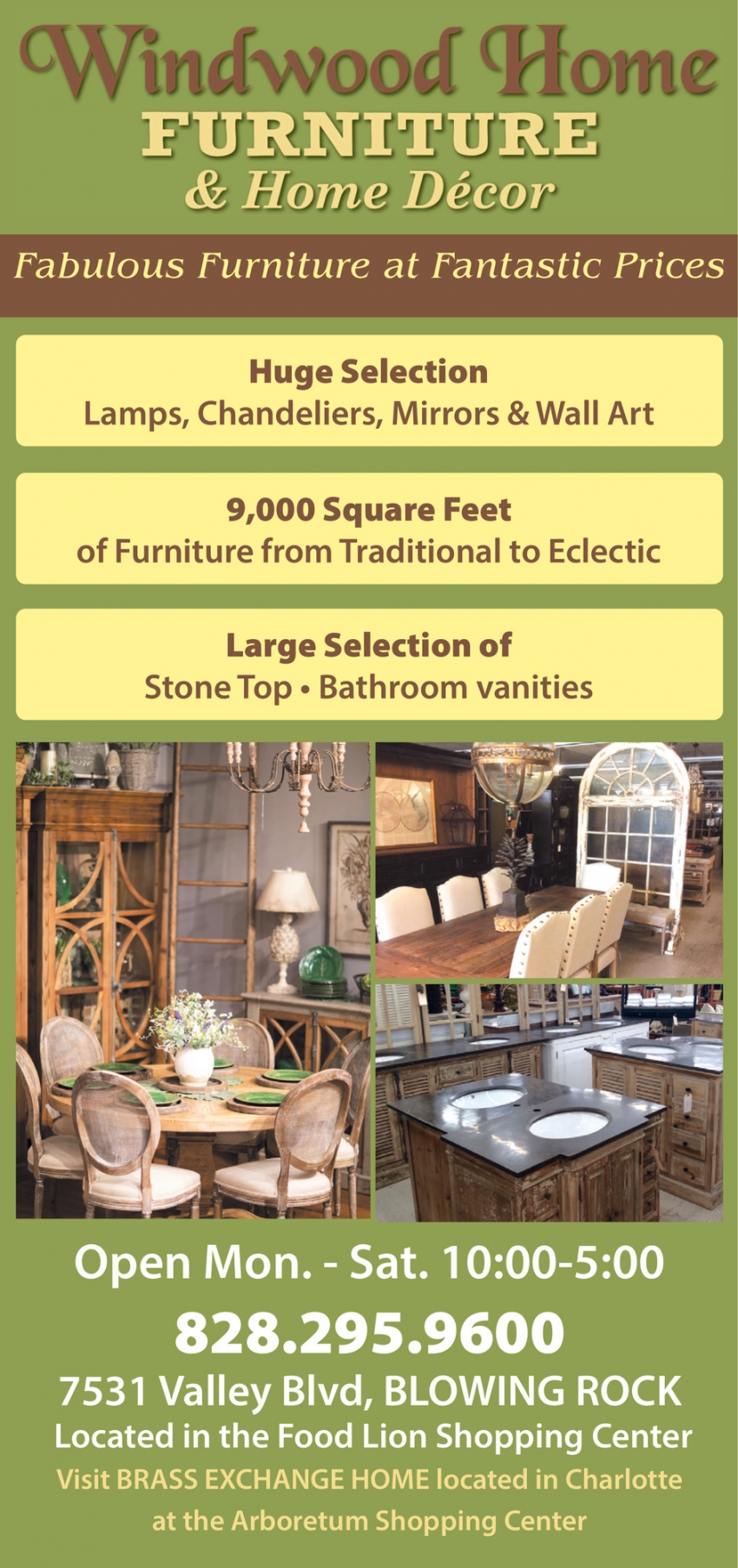 Windwood Home Furniture & Home Decor