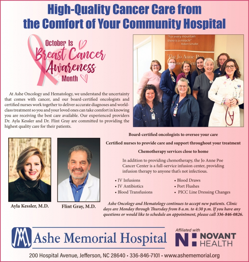 Ashe Memorial Hospital