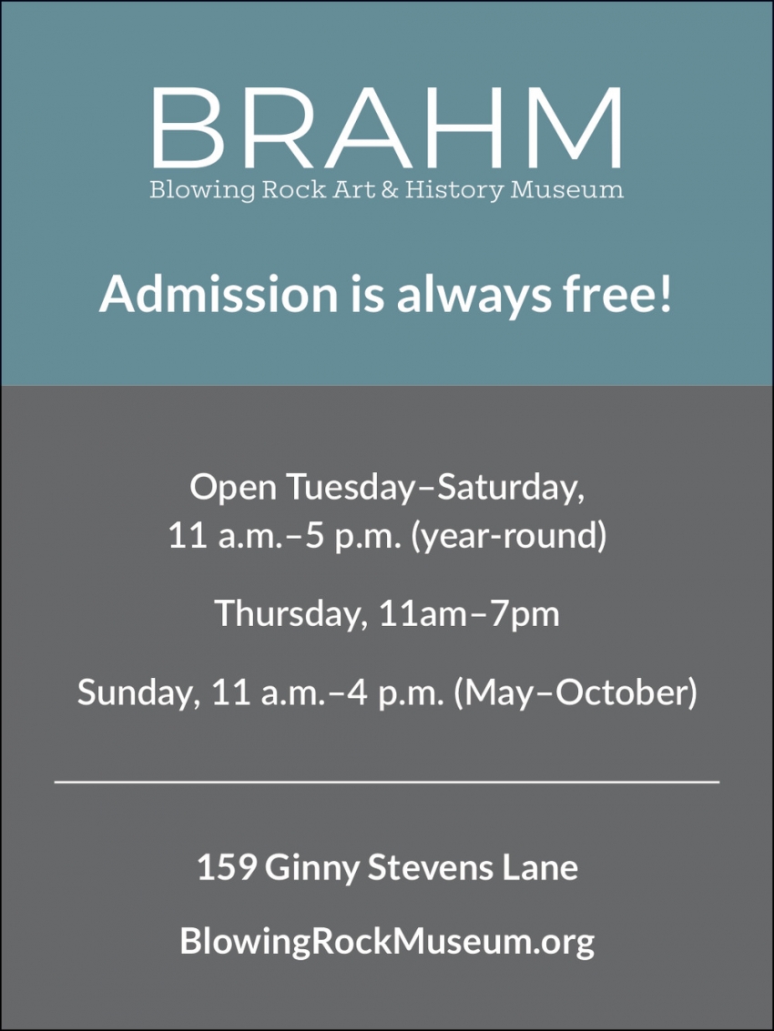 BRAHM - Blowing Rock Art & History Museum