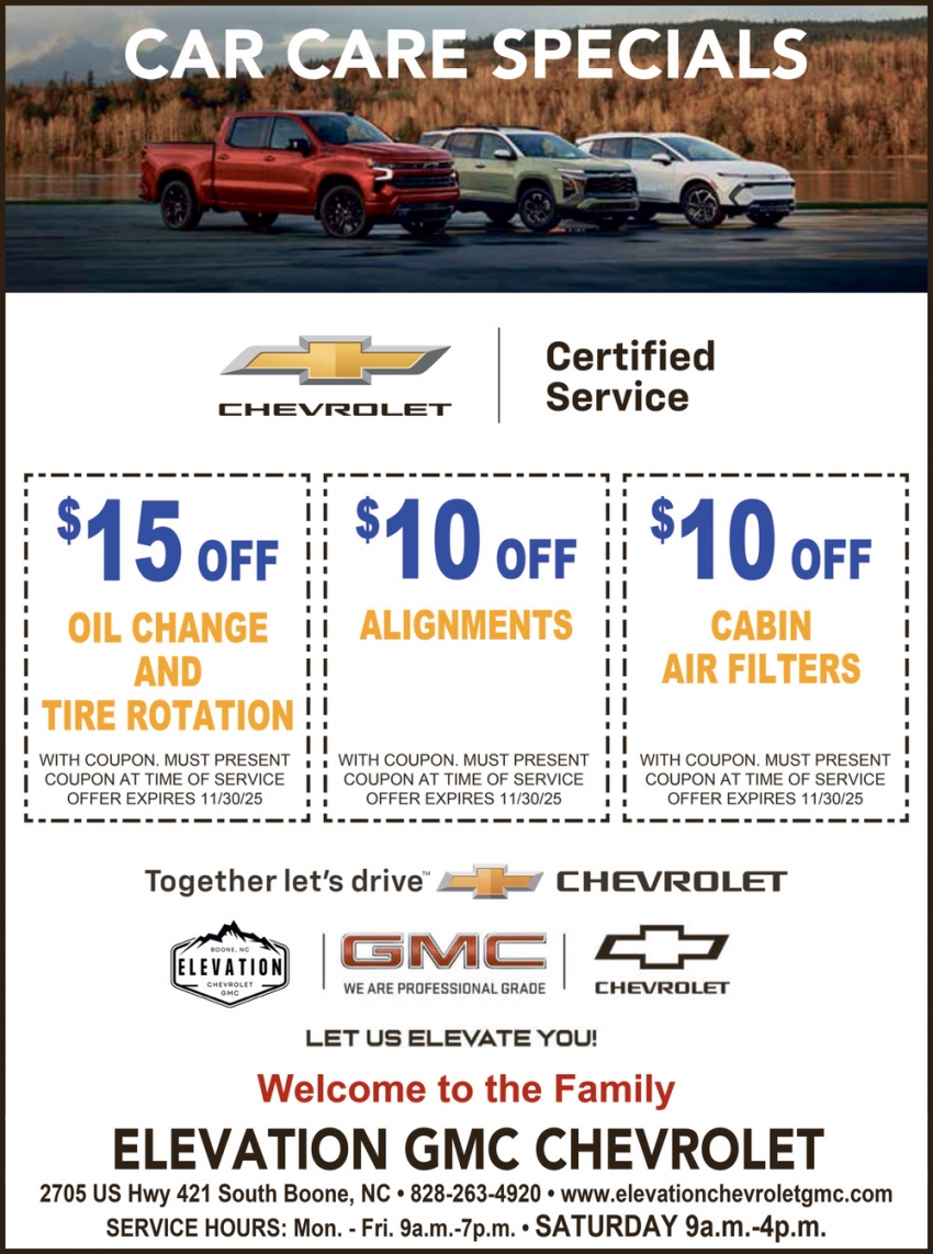 Elevation Chevrolet Gmc