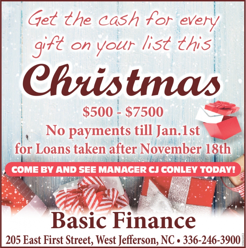 Basic Finance, Inc