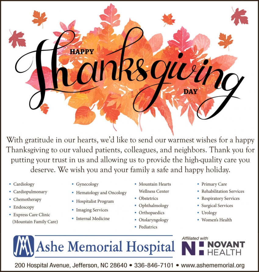 Ashe Memorial Hospital