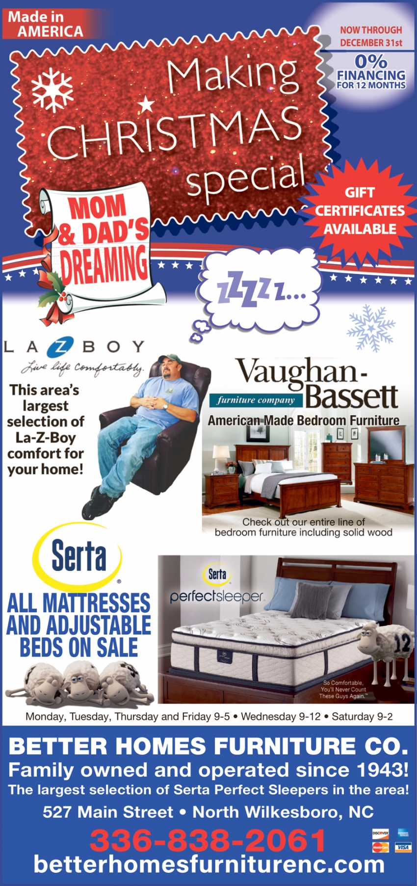 Better Homes Furniture Co