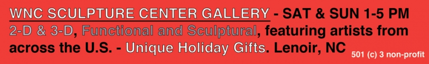 WNC Sculpture Center Gallery