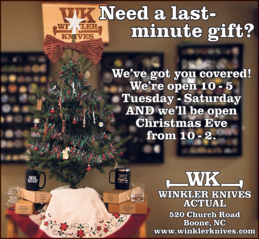 Winkler Knives Actual